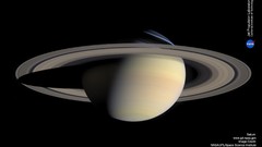 Saturn science fiction outer space