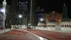 Saudi arabia rooftops Makkah haram