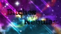 Saying nebulae outer space