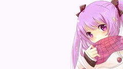 Scarfs pink hair pink eyes short hair tales of graces hair 