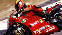 Scarlet Ducati vehicles