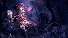 Scarlet touhou remilia izayoi sakuya