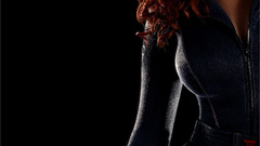 Scarlett Johansson Actress Black