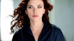 Scarlett Johansson Actress Black