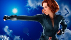 Scarlett Johansson Actress Black Widow comics girls The 