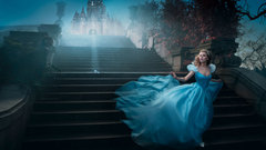 Scarlett Johansson stairways Cinderella