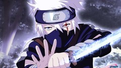 Scars Swords masks sharingan naruto shippuden kakashi hatake 