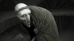 Scary creepy artwork surreal art dark art Anton Semenov