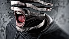 Scary Photo manipulation artwork digital art Roderique 