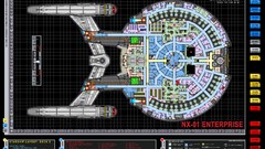 Scheme Star Trek schematic USS Enterprise Star Trek schematics