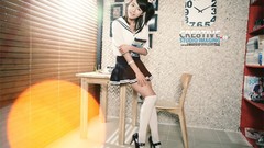 School asians models Korean Han Ga Eun