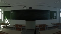 School classroom blackboards scenic