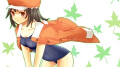 School swimsuits monogatari series