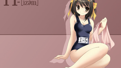 School swimsuits suzumiya haruhi