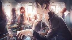 school uniform kagerou project Enomoto Takane kisaragi shintaro