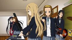 School uniforms akiyama mio k - on nakano azusa hirasawa yui 