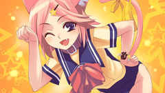 School uniforms animal ears