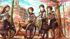 School uniforms Anime fuji