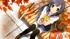 School uniforms anime girls