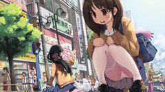 School uniforms anime girls