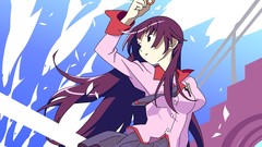 School uniforms bakemonogatari senjougahara