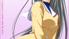 School uniforms Clannad sakagami