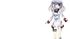 School uniforms eyepatch red