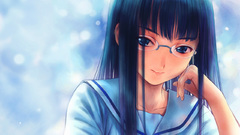 School uniforms glasses Anime