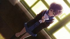 School uniforms glasses nagato