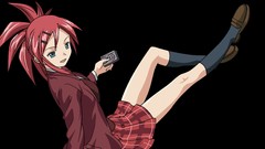 School uniforms mahou sensei negima vectors Asakura Kasumi