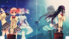School uniforms mahou shoujo