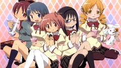 School uniforms mahou shoujo madoka magica akemi homura kaname 