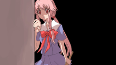School uniforms pink hair