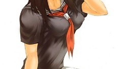 School uniforms schoolgirls Simple