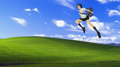 School uniforms the girl