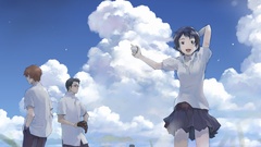 School uniforms the girl