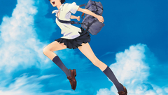 School uniforms the girl