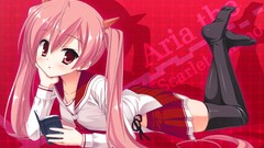 School uniforms thigh highs Aria the Scarlet Ammo Kanzaki Aria 