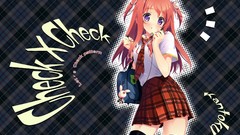 School uniforms tie twintails