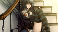 School uniforms upskirt panty