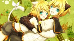 School uniforms vocaloid kagamine len bare shoulders kagamine 