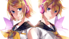School uniforms vocaloid kagamine len kagamine rin