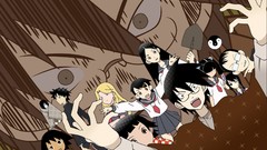 Schoolgirls blondes anime girls school uniforms sayonara 