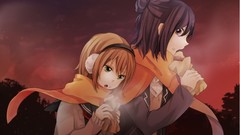 Schoolgirls scarfs eating school uniforms tales of vesperia 