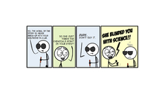 Science comics blind comic