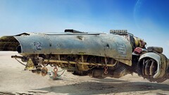 science fiction apocalyptic digital art render vehicle 3d cgi