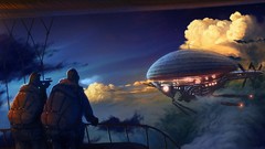 Science fiction artwork digital art