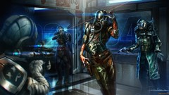 Science fiction artwork fantasy art