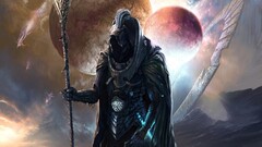 science fiction artwork fantasy art warrior digital art armor