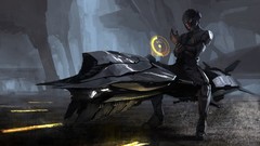 Science fiction artwork futuristic